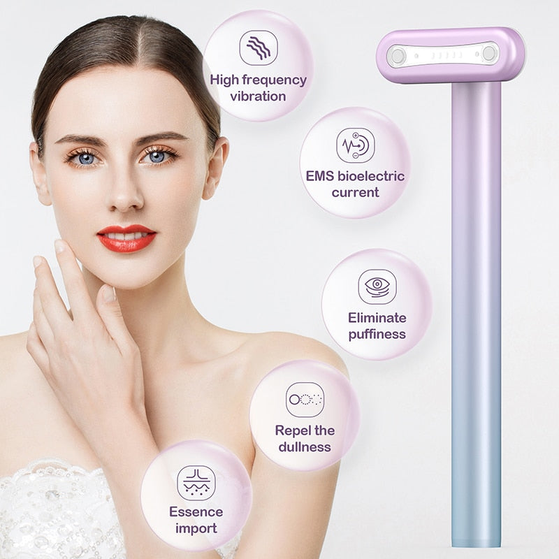 4-in-1 Lumi Lift™ - improve your skin in 2 days with LED and EMS light therapy