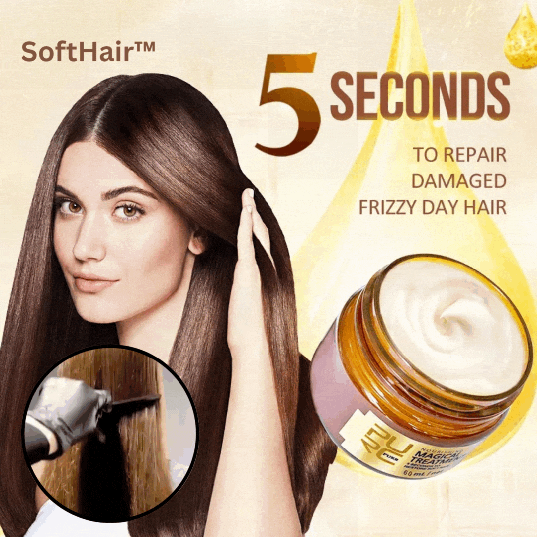 SoftHair™ Strengthens Your Hair by 80% in 5 Days!
