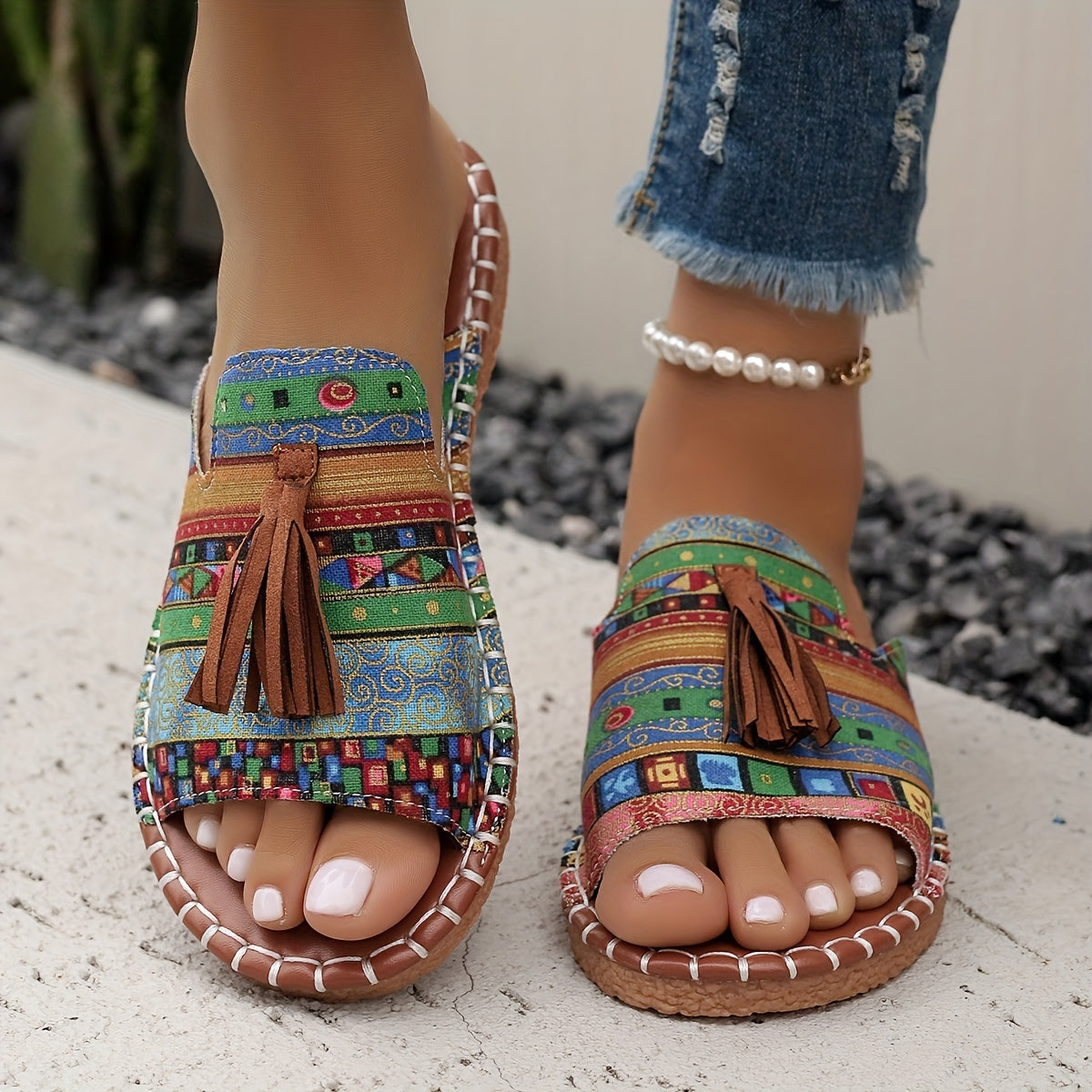 Solario™ – Comfortable women's slides with ergonomic comfort sole