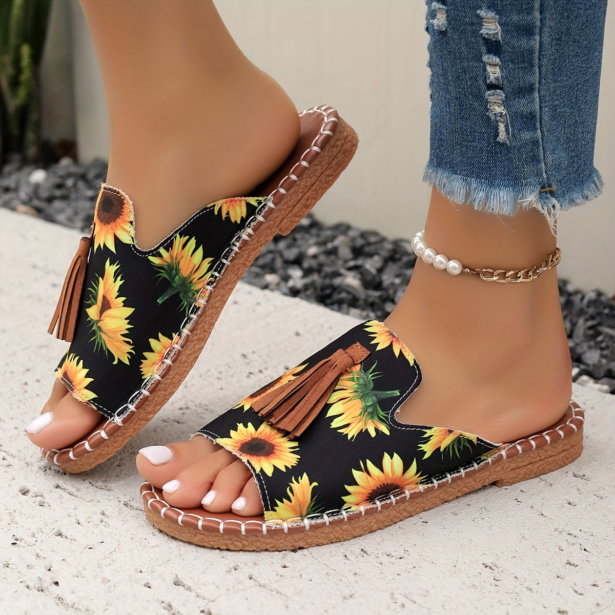 Solario™ – Comfortable women's slides with ergonomic comfort sole