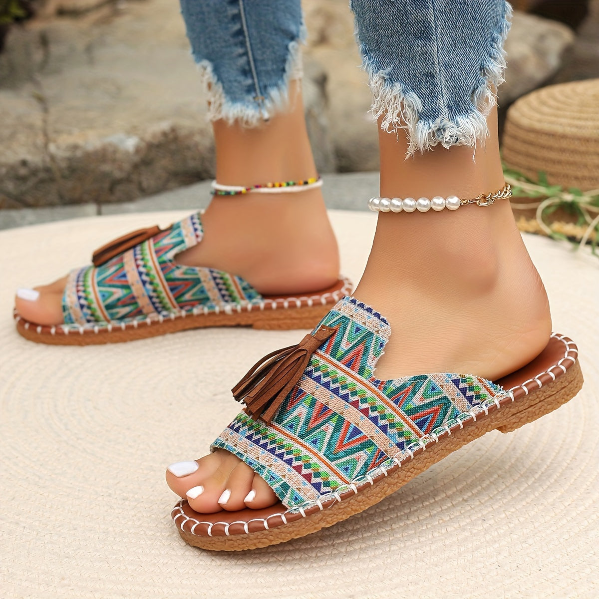 Solario™ – Comfortable women's slides with ergonomic comfort sole
