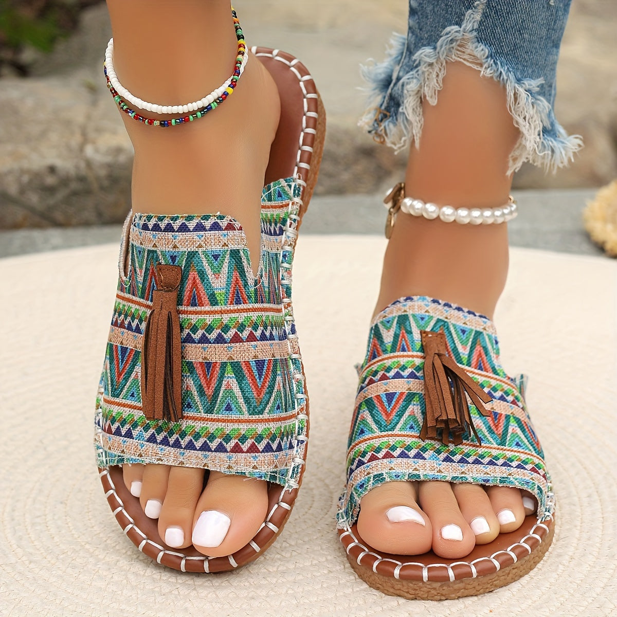 Solario™ – Comfortable women's slides with ergonomic comfort sole