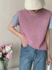Women’s Sleeveless Knit Sweater | Lightweight | Modern Layering Essential