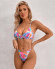 Heidi-Mode | Tropical Flower Pattern Bikini