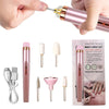 Electric Nail Drill & Manicure Kit | Rechargeable with LED Light | Nail Art Tools Set