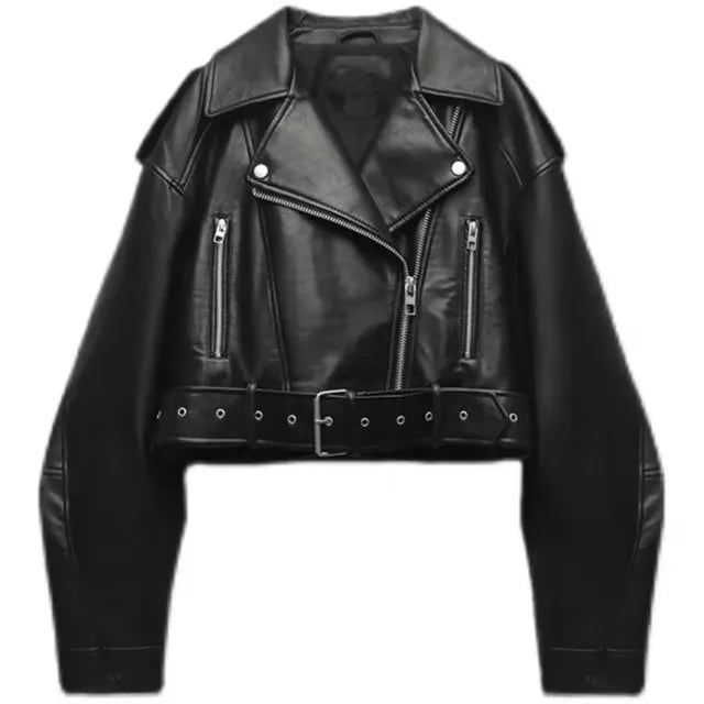 Heidi-Mode | Modern Short Biker Jacket