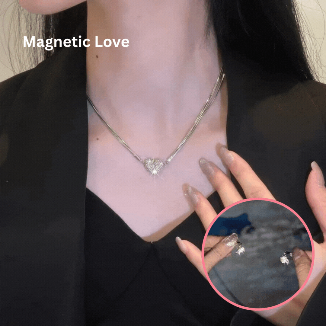 Last Day Promotion SAVE 50% OFF🔥Magnetic Love Patchwork Necklace
