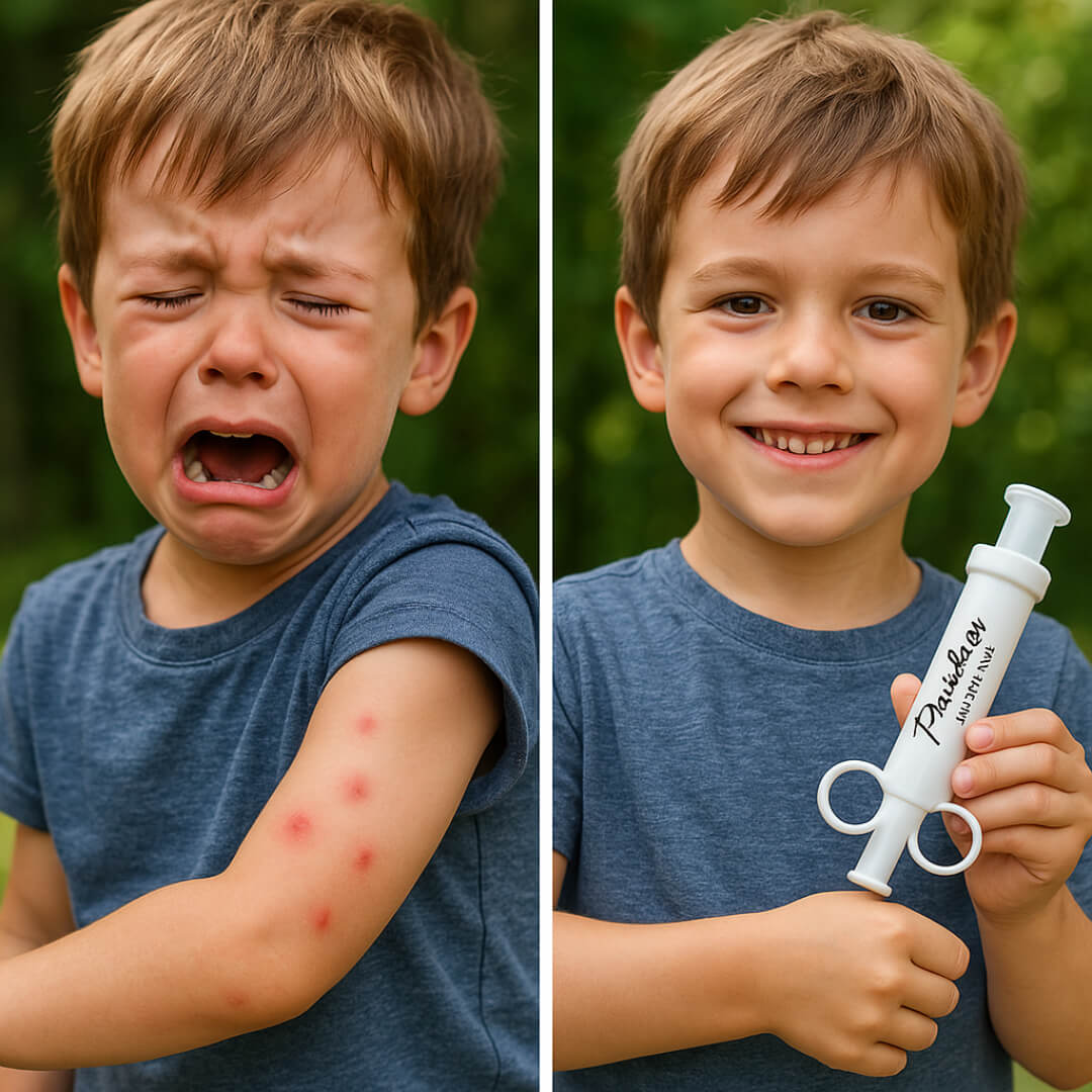 Insect Bite Relief Device | BiteAway™ Instant Itch & Sting Soother | Medical-Grade Silicone | 2+2 Free Set