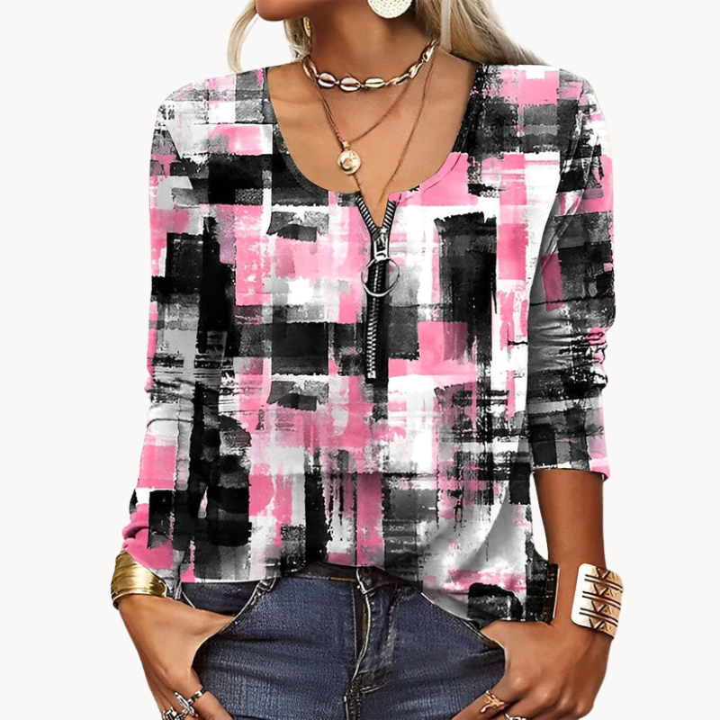 Nordic | Modern Printed Stylish Women's Blouse