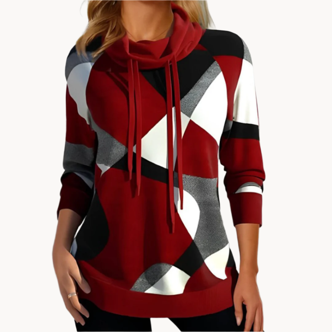 Adriana | Stylish Color Block Design Women's Top