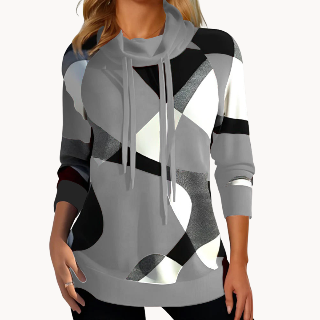 Adriana | Stylish Color Block Design Women's Top