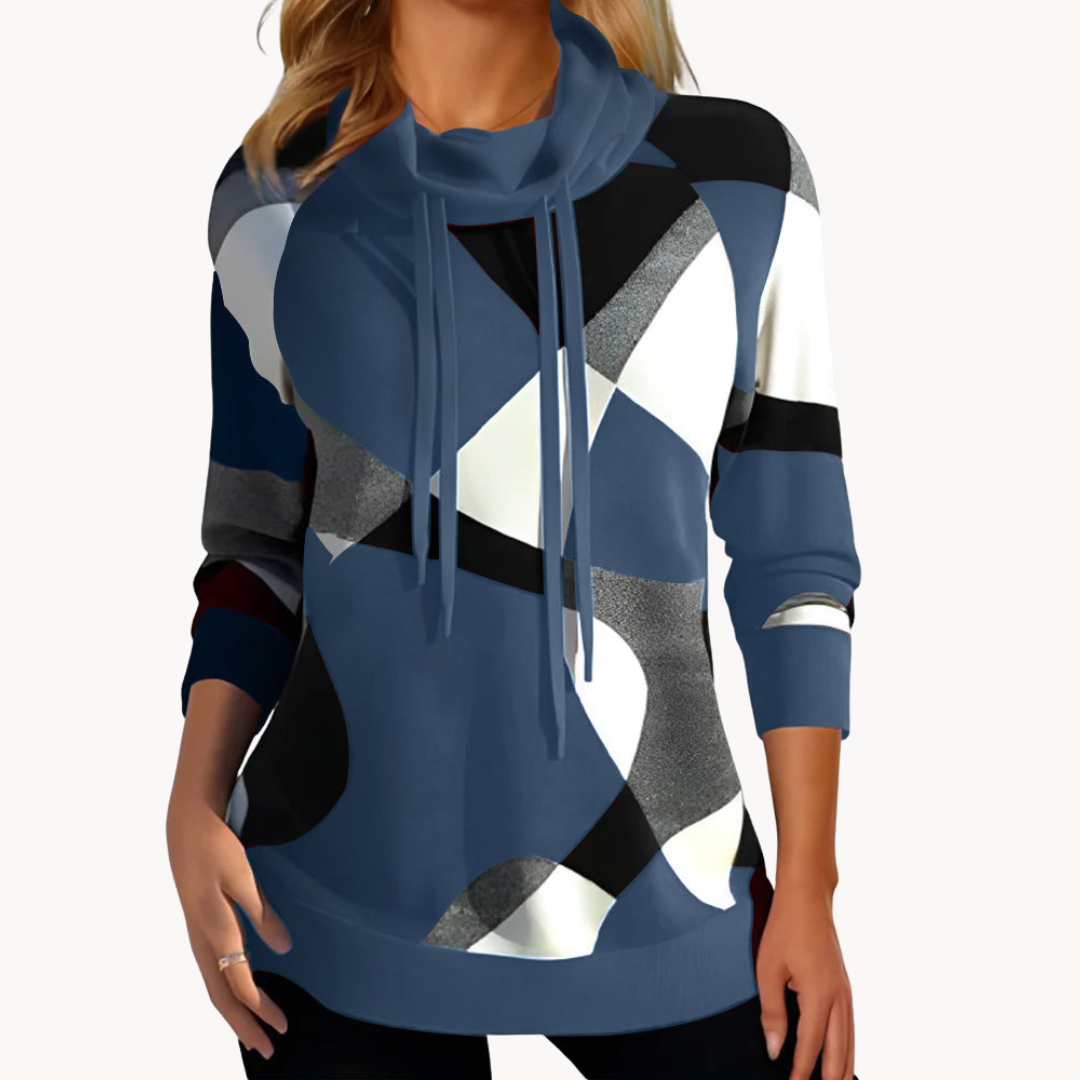 Adriana | Stylish Color Block Design Women's Top