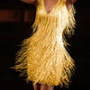 Wrap Dress for Women with V-Neck