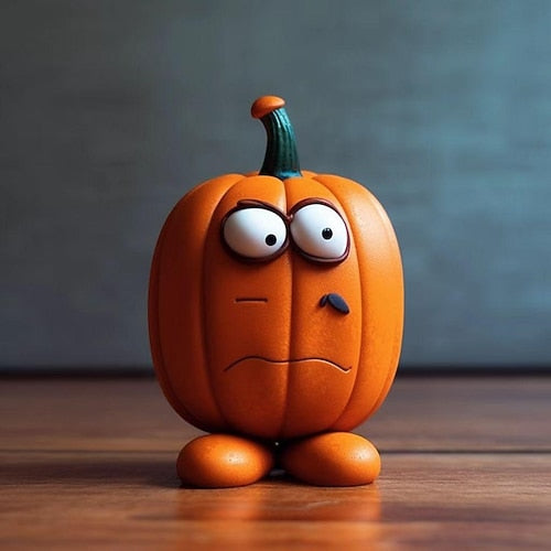 Autumn Decoration | Pumpkin Figure | Weatherproof Resin | Indoor & Outdoor Display