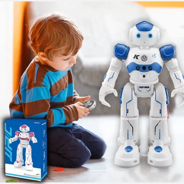 Smart Robot Toy for Kids | ThinkBot™ Interactive Learning Robot | Gesture Control | Dancing & Talking | Rechargeable
