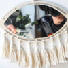 Boho Macrame Eye Mirror Wall Decor