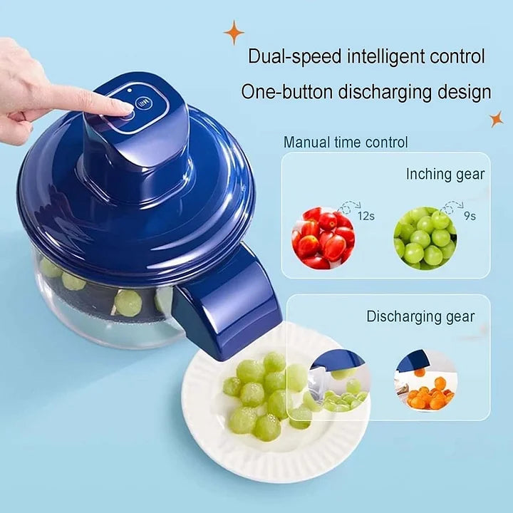 Electric Fruit & Vegetable Peeler | Automatic 50W Motor | Stainless Steel Blade | Rechargeable