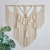 Large Macrame Wall Hanging Tapestry with Tassels