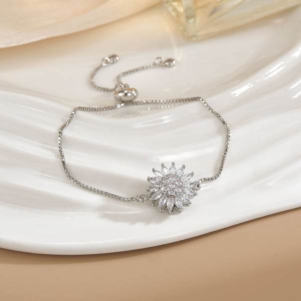 Sunflower Mood Bracelet | Color-Changing Stone | Symbol of Joy & Daily Positivity