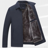 Men’s Thermal Zip-Up Jacket | Tailored Fit | Warm Insulated Lining | Wind-Resistant | Stand Collar | M–3XL