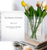 Modern Clear Acrylic Book Vase – Transparent, Creative Flower Vase