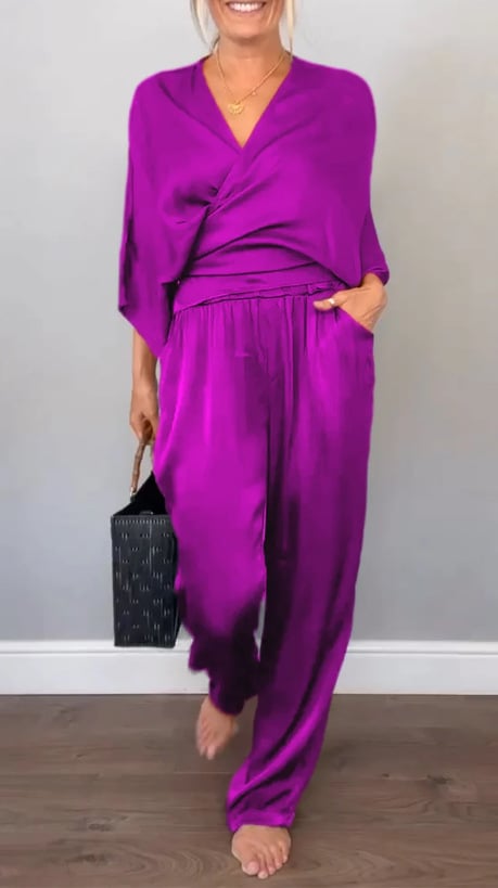 Helen™ Sleek Satin Elegance