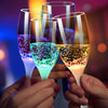 LED Wine Glasses | Light-Up Drinkware with 6 Colors | Liquid-Activated | Reusable Party Cups 4–8oz