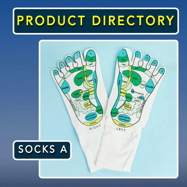 Shay™ Acupressure Reflex Zone Massage Socks