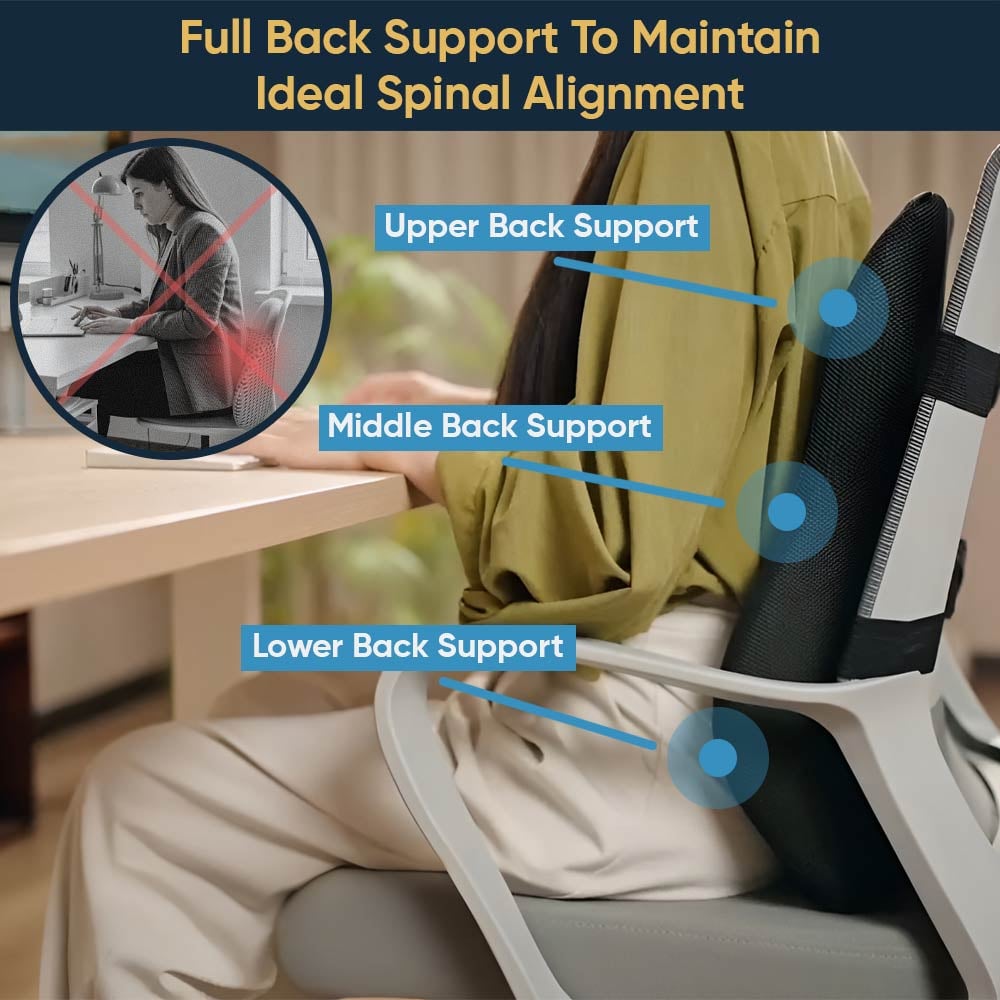 PosturePillow™ Ergonomic Spine Support