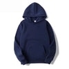 Heidi-Mode | Solid Color Hooded Sweatshirt Made of Cotton for Women