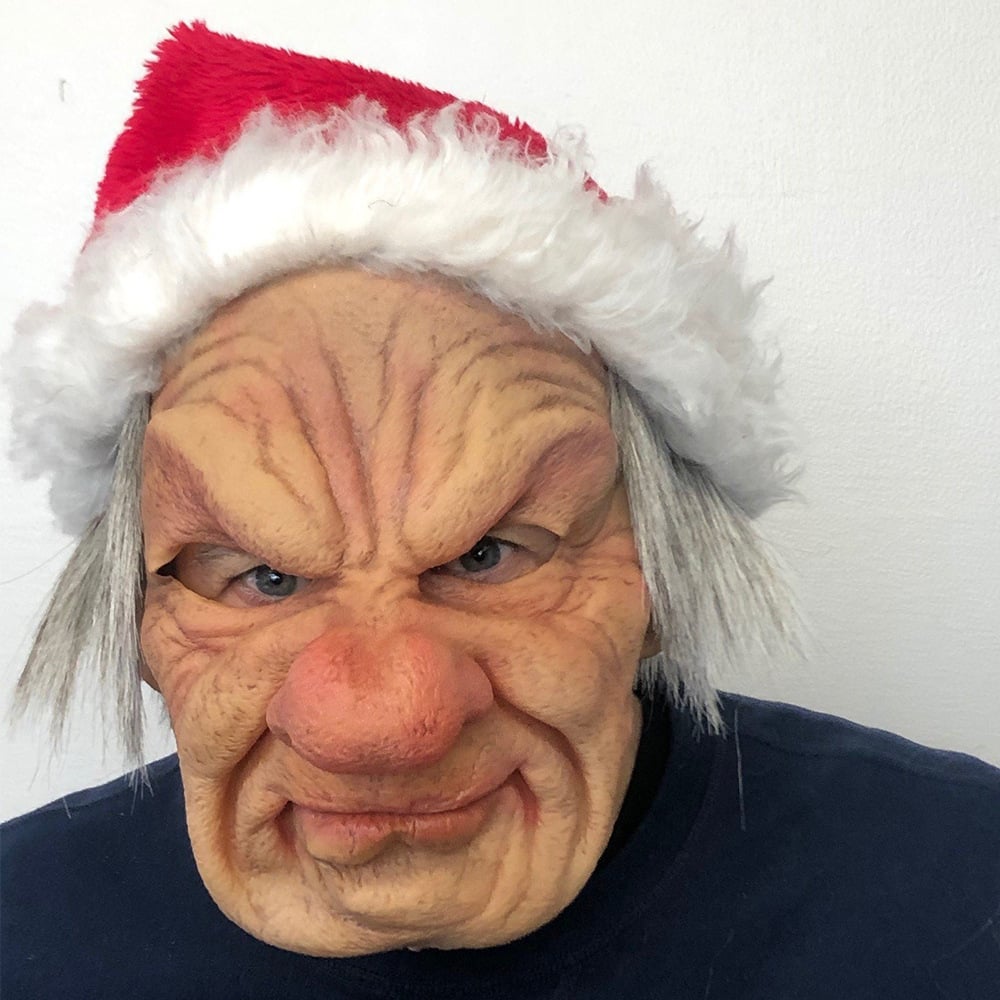 MaskEnigma™ Holloween Realistic Elderly Disguise