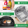Dual Compartment Sauce Container | Leak-Proof | BPA-Free | Portable