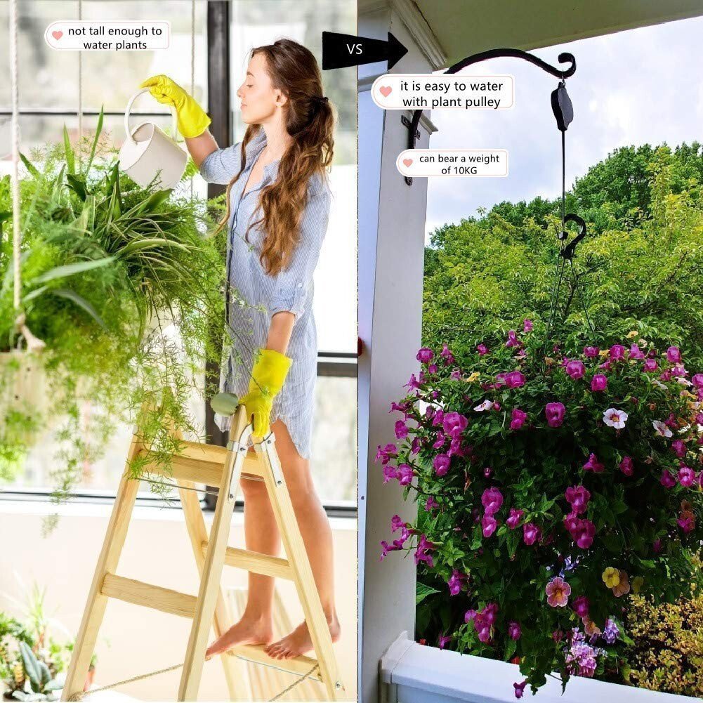 GreenLift™ Mess-Free Plant Hanging