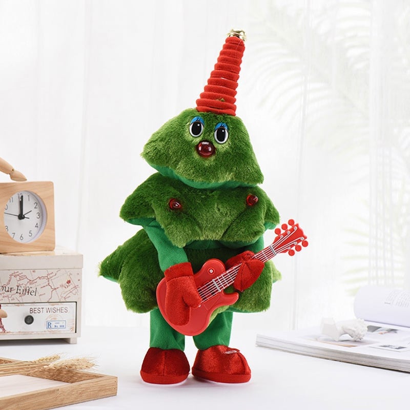 Christmas Singing & Dancing Plush Toy | Animated Holiday Decoration | 38–40cm