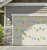 Christmas Car Magnet Decorations | Reflective Holiday Light Bulb Set | Weatherproof & Reusable