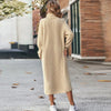 Comfortable knitted dress for women