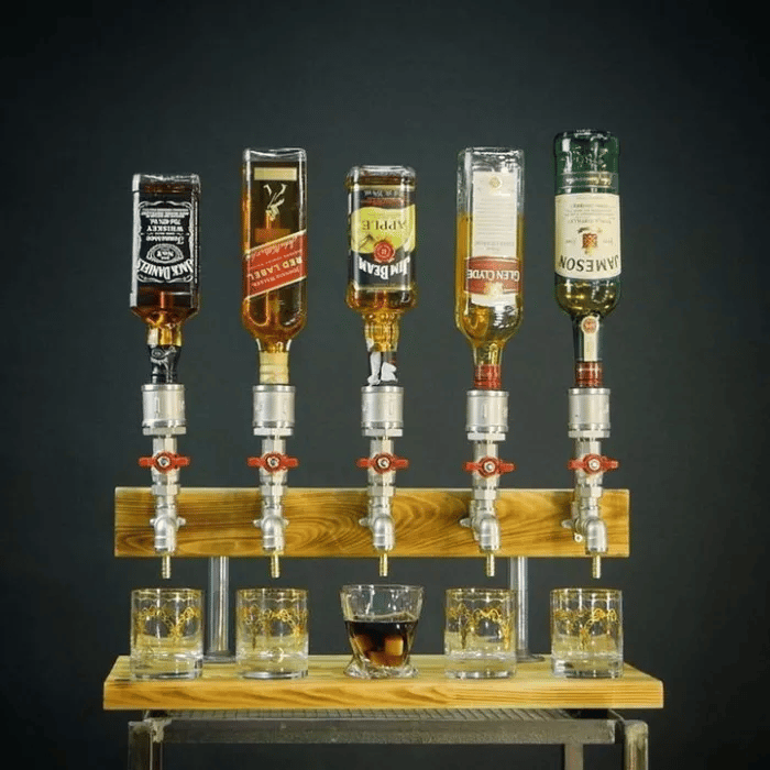 WoodPourer™ Elegant Liquor Holder