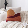 Modern Geometric Tufted Embroidered Cushion Cover