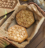 Wooden Cookie Mold Set | Engraved Pastry Stamps | Gingerbread & Biscuit Press