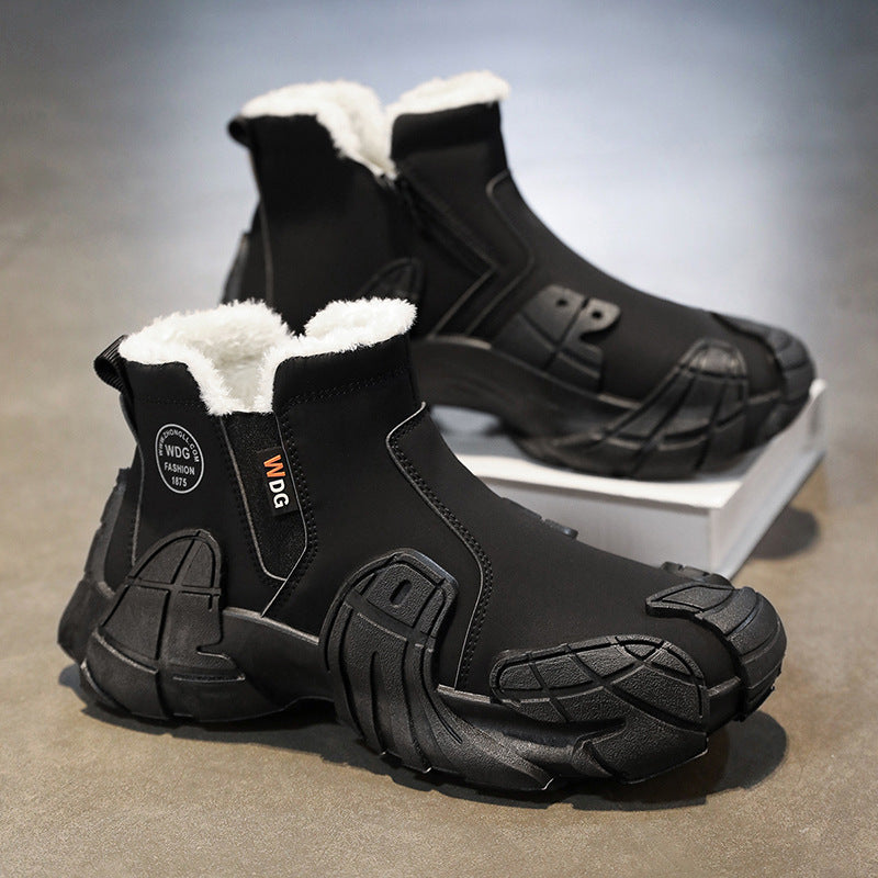 Men’s Waterproof Martin Boots | Wear-Resistant | Anti-Slip Sole | All-Day Comfort