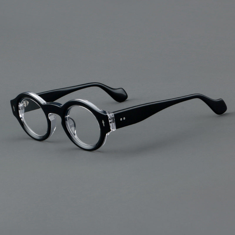 Unisex Eyeglass Frames | Vintage-Inspired Acetate | Lightweight & Adjustable | CE-Certified