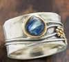 Bohemian Gemstone Meditation Ring