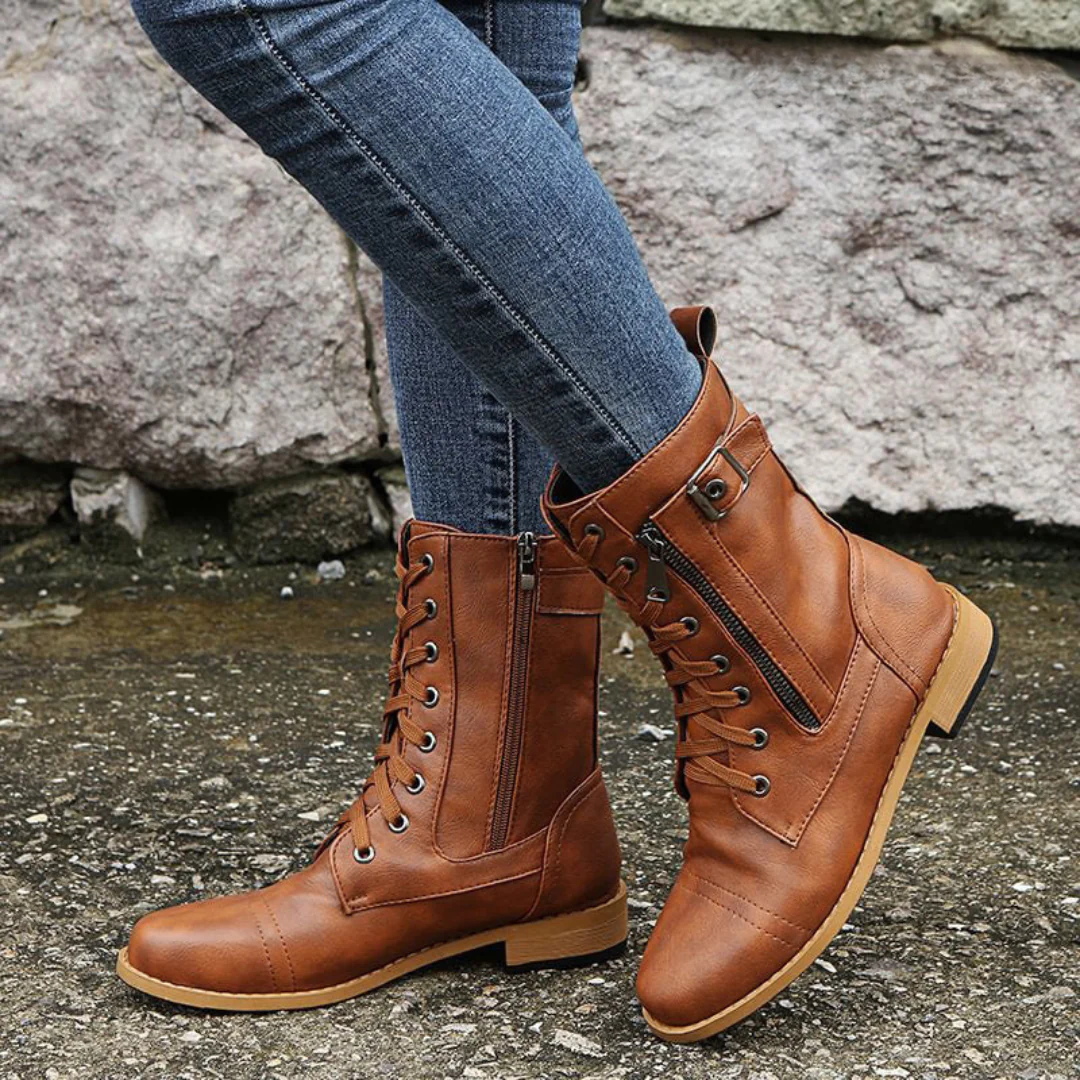 Women’s Orthopedic Boots | Waterproof Design | Anti-Slip Sole & Cushioned Insole