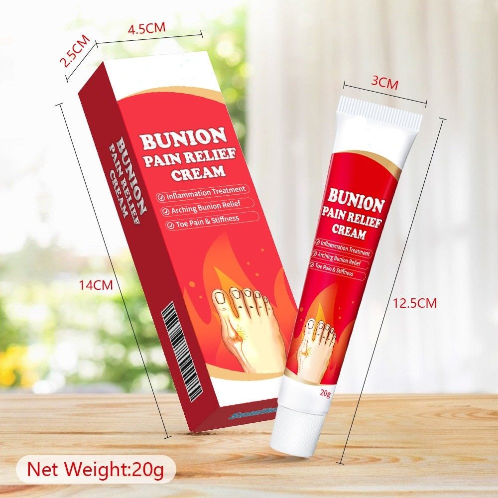 Bunion Toe Stiffness Relief Cream