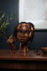 Incense Burner Statue | Artistic Resin Design | Backflow Smoke Effect | 7.8 in