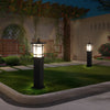 Modern Outdoor Wall Column Light - Retro Pillar Lamp for Garden, Fence, and Pathways