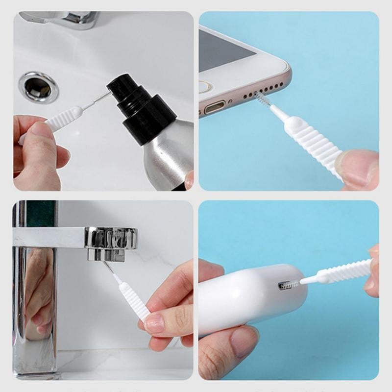 Precision Cleaning Brush Set | 30-Pack | Nylon Bristles with PP Handle | Multi-Surface Use