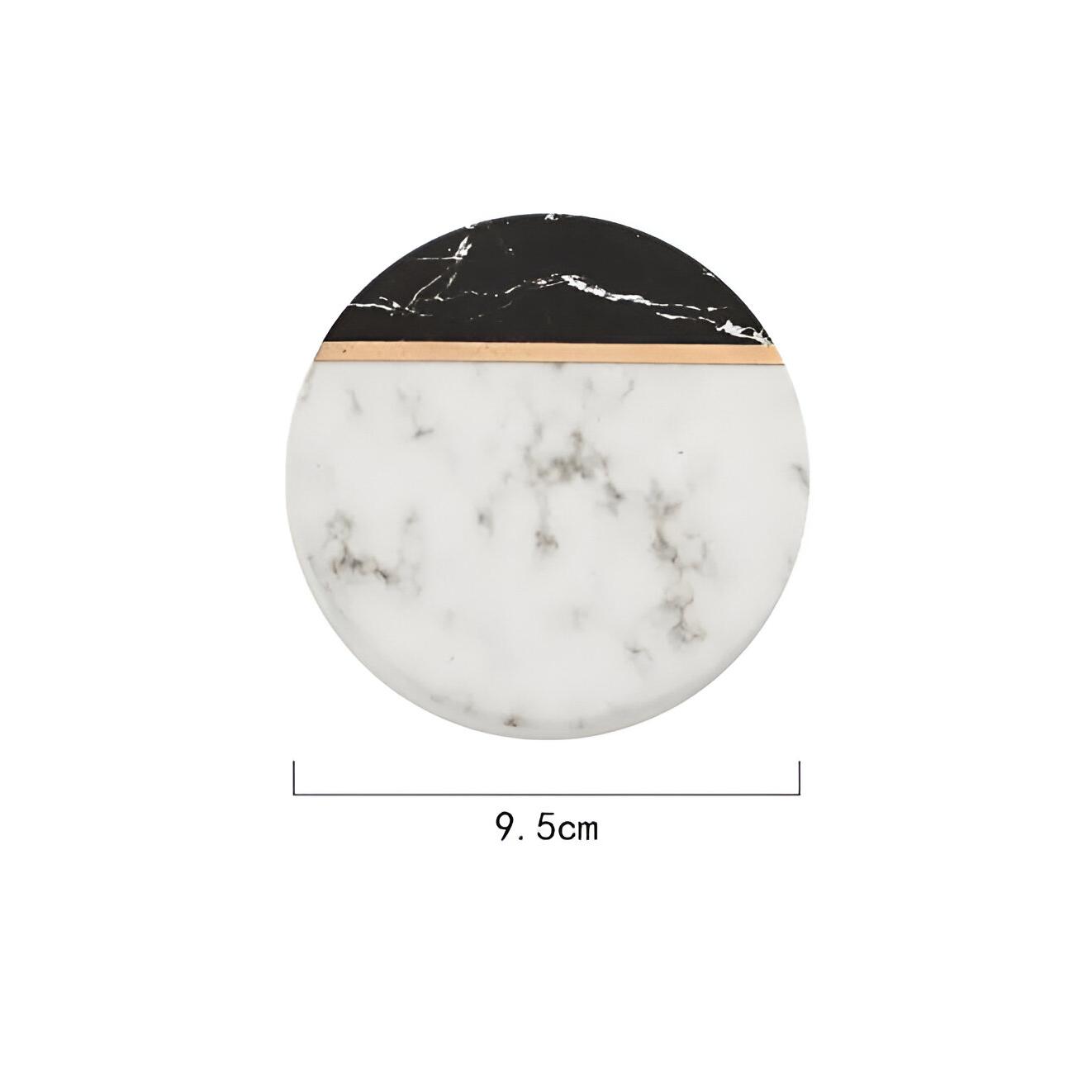 Elegant Marble Ceramic Coasters