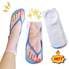 Women’s Crew Socks | Manicure Nail Art Print | Breathable Cotton Blend | Fashion Statement Daily Wear