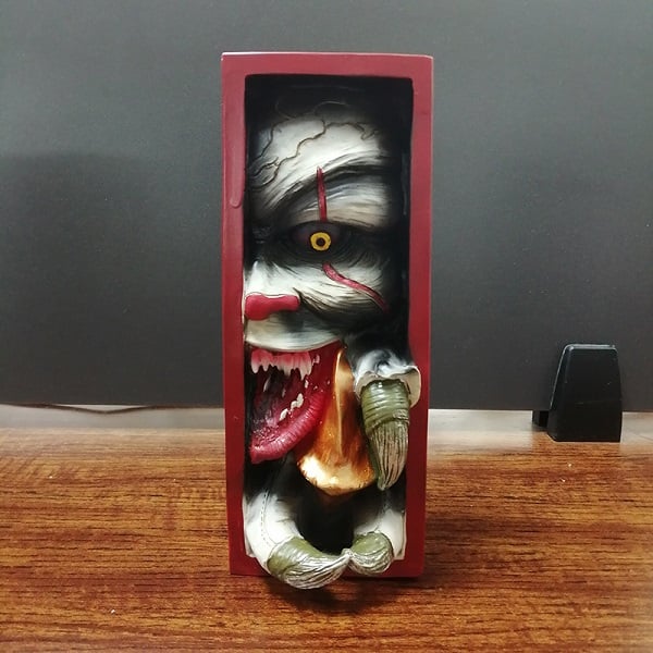 Decorative Bookends | BookNook™ Resin Sculpture | Non-Slip & Durable | Shelf Organizer